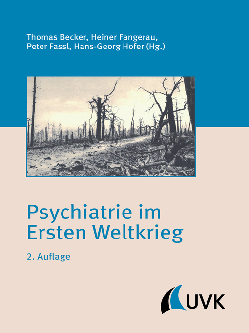 Title details for Psychiatrie im Ersten Weltkrieg by Thomas Becker - Wait list